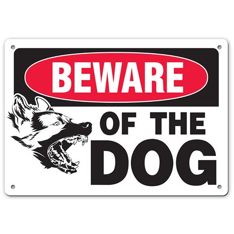 BEWARE OF DOG SIGN - My Sign Station