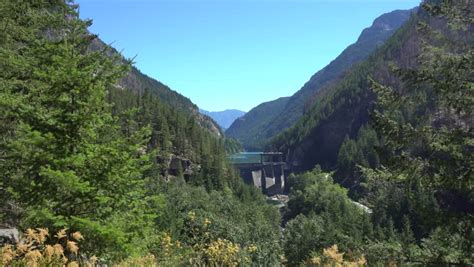 Lake and Mountains landscape in Washington image - Free stock photo ...