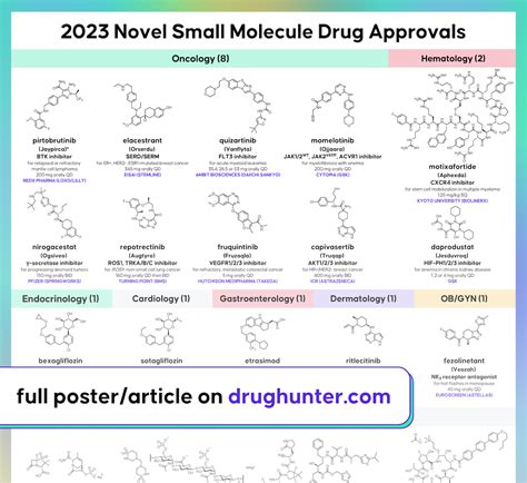 2023 Novel Small Molecule FDA Drug Approvals