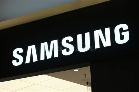 Close Up Samsung Store Brand Logo Editorial Image - Image of samsung ...