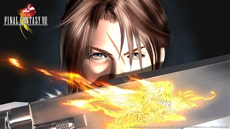 HD wallpaper: video games, Final Fantasy, Final Fantasy VIII, Squall ...