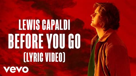 Lewis Capaldi - Before you go Chords