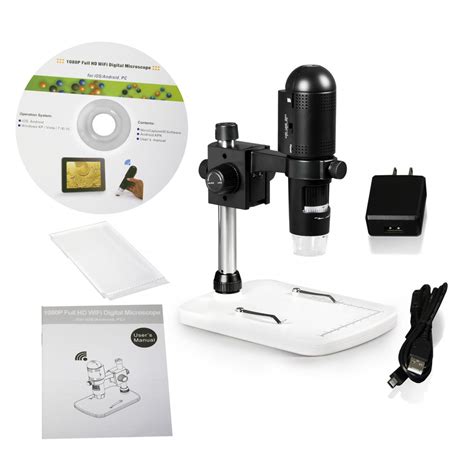 VMD003 1080P Full HD Wi-Fi Digital Microscope - Hand Held Microscopes ...