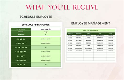 Administration Staff Roster and Shift Schedule Template in Excel ...