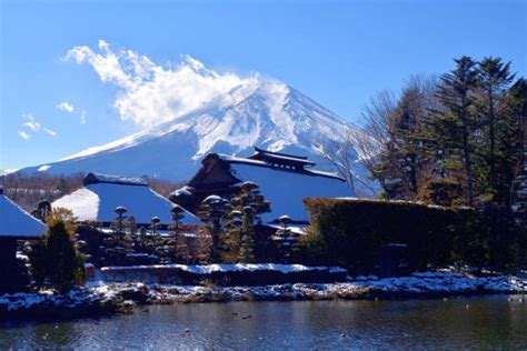 230+ Winter Season Of Oshino Hakkai Japan Stock Photos, Pictures ...