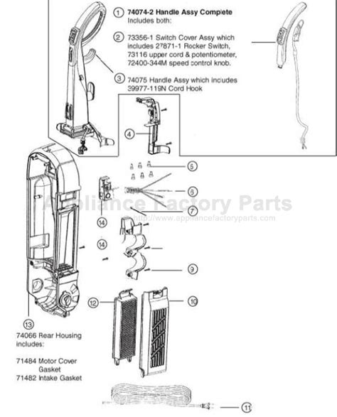 Parts for 5902AVZ | Eureka | Vacuum Cleaners