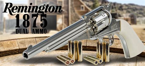 Remington 1875 CO2 Dual Ammo Replica Revolver - Just Air Guns