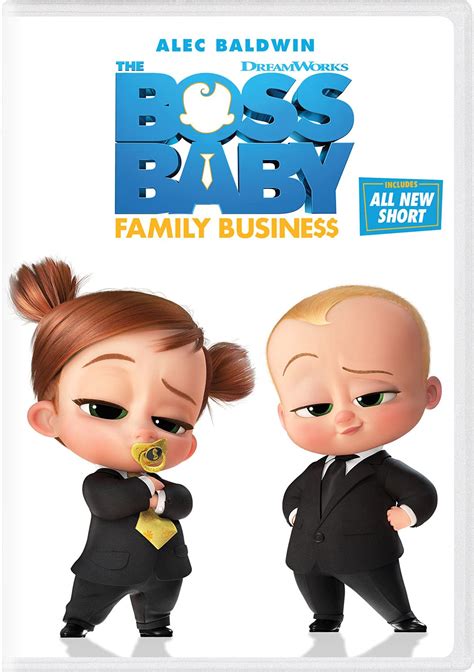 The Boss Baby: Family Business [DVD]: Amazon.in: Alec Baldwin, James Marsden, Amy Sedaris ...