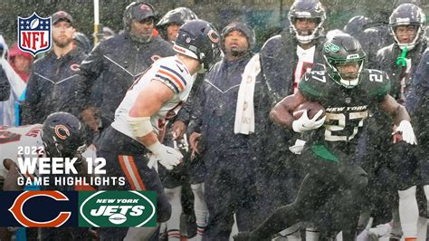 Chicago Bears vs. New York Jets | 2022 Week 12 Game Highlights - Win ...