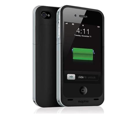 Mophie juice pack air iPhone 4 Case Integrated Battery Pack | Gadgetsin