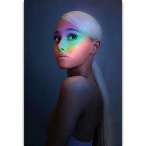 S162 Album Cover No Tears Left To Cry Ariana Grande Pop Music Sing Wall Art Painting Print On ...