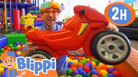 Blippi Visits an Indoor Playground (Fidgets Indoor Playground) | 2 HOURS OF BLIPPI | Blippi Toys ...