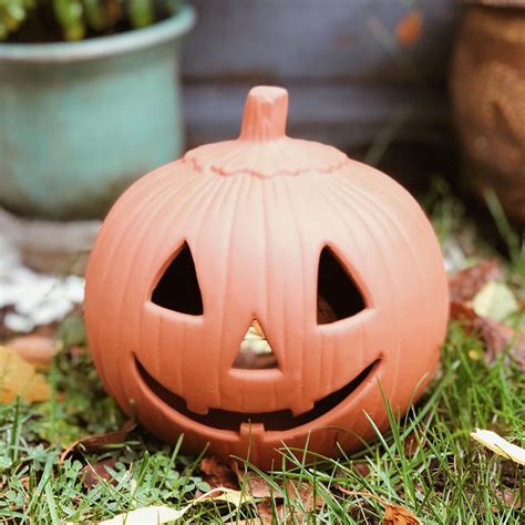 Halloween Pumpkin Lantern | Weston Mill Pottery UK