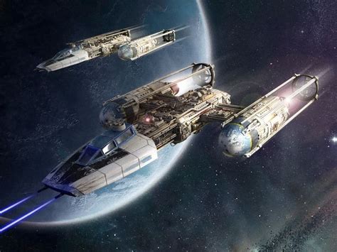 Star Wars: BTL Y-Wing Starfighters | Star wars pictures, Star wars ...