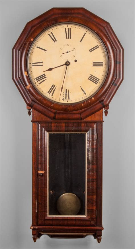 Seth Thomas #3 Regulator | Cottone Auctions | Antique clocks, Antique ...