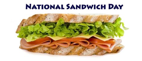 National Sandwich Day