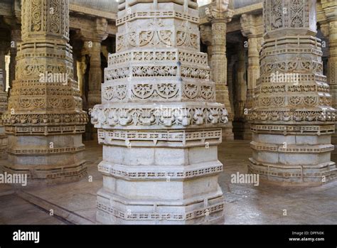 Ranakpur Temple of Jainism known for its carved Pillars and Ancient ...