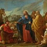 The Centurion Kneeling At The Feet Of Christ Or, Jesus Healing The Son ...