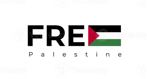 Free Gaza, free Palestine. Free Palestine lettering background. Free Palestine concept ...