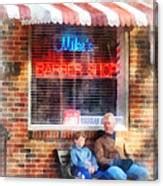 Barber - Neighborhood Barber Shop Photograph by Susan Savad - Fine Art America