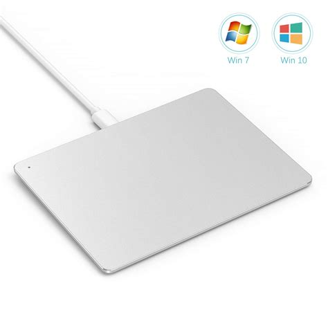 Buy USB Touchpad Trackpad, Jelly Comb Ultra Slim Portable Aluminum USB Wired Touchpad with Multi ...