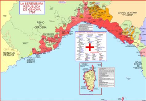 Hisatlas - Map of Genoa 1797