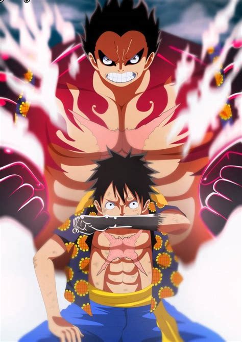 Download Luffy Gear 4 Transformation Wallpaper | Wallpapers.com