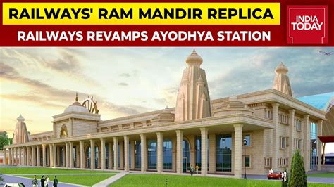 Ayodhya Set To Get A Grand New Railway Station Soon, Station Makeover ...