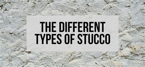 What Are The Different Types Of Stucco? – Everything You Need To Know!