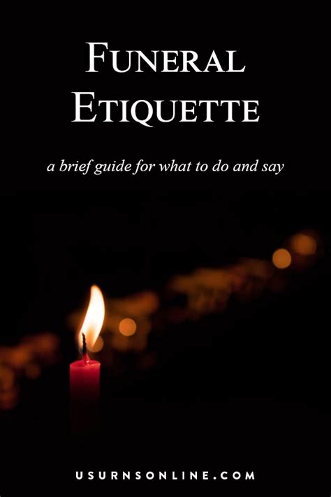 Funeral Etiquette: An Essential Guide for What to Say & Do » US Urns Online