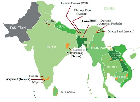 Elephant Reserves in India - UPSC