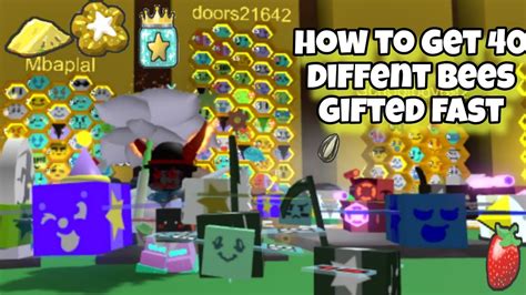 fastest way to get 40 different bees gifted - bee swarm simulator - how to get 40 bees gifted ...