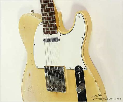 1966 Fender Telecaster Rosewood Neck Blonde | www.12fret.com