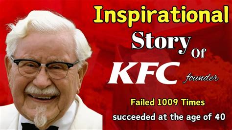 How KFC started| The Inspirational Journey of KFC Founder, Colonel Harland Sanders - YouTube