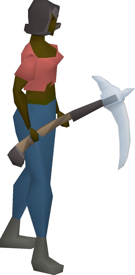 File:Crystal pickaxe equipped female.png - OSRS Wiki