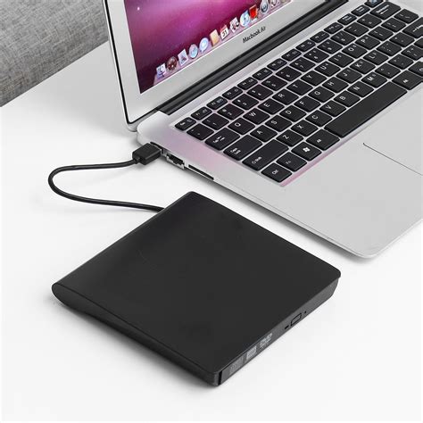 High Speed External CD DVD Drive USB 3.0 USB C CD Burner Amicool ...