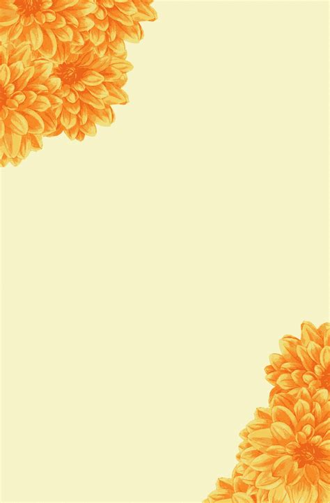 Dahlia Flowers Invitation Card Free Stock Photo - Public Domain Pictures