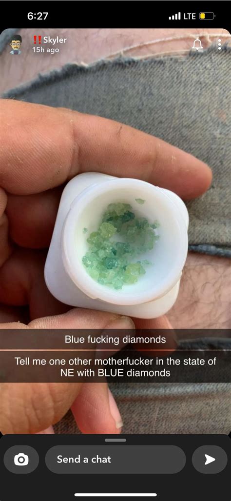 Blue diamonds (again) : r/Dabs