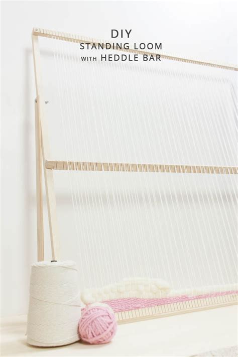 DIY WEAVING LOOM WITH HEDDLE BAR - Why Don't You Make Me?