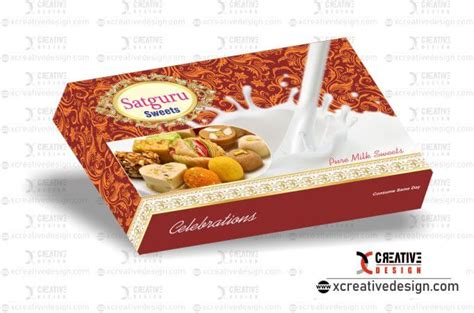 Sweet Box Design-Traditional Sweet Boxes design - XCreativeDesign