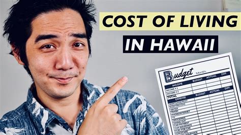 The Cost of Living in Hawaii Explained (Going Over the Numbers) - YouTube