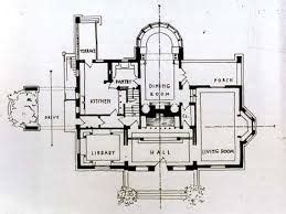 Winslow House, IL - floor plan | Winslow house, Floor plans, How to plan