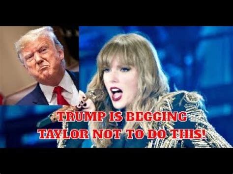 Trump Begs Taylor Swift Not to Endorse Joe Biden! | Tony's Thoughts