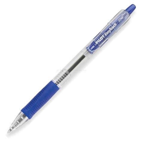 Pilot EZR Easy Touch Retractable Ball-Point Pen, Fine, Blue BestPensOnline.com