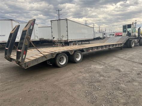 2018 Pitts 35 TON FIXED NECK LOWBOY - 17.5 TIRES Lowboy Trailer For ...