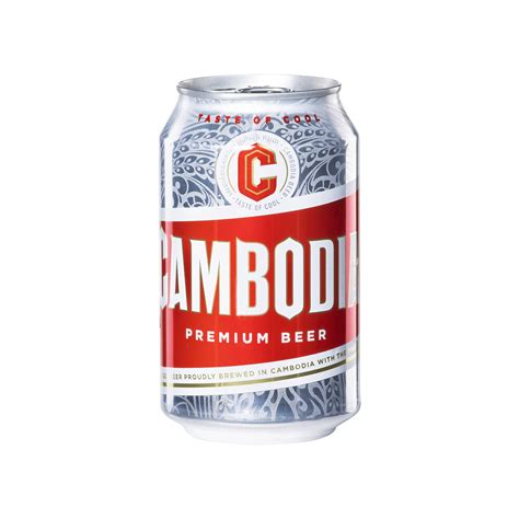 Cambodia Beer (Can 33cl) - Silver Quality Award 2021 from Monde Selection