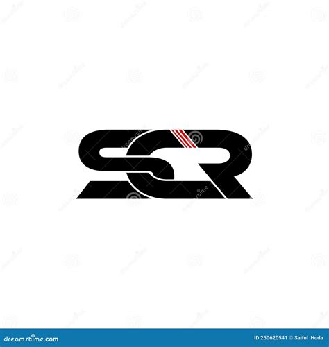 Letter SCR Simple Monogram Logo Icon Design. Stock Vector ...