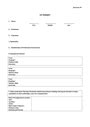 CV format template in Word and Pdf formats - page 2 of 2