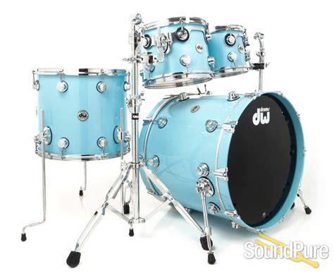 DW Collectors Series Drum Kit (Aztec Blue) | ubicaciondepersonas.cdmx ...