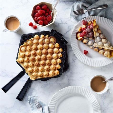 Bubble waffles recipes – how to make Hong Kong egg puffs?